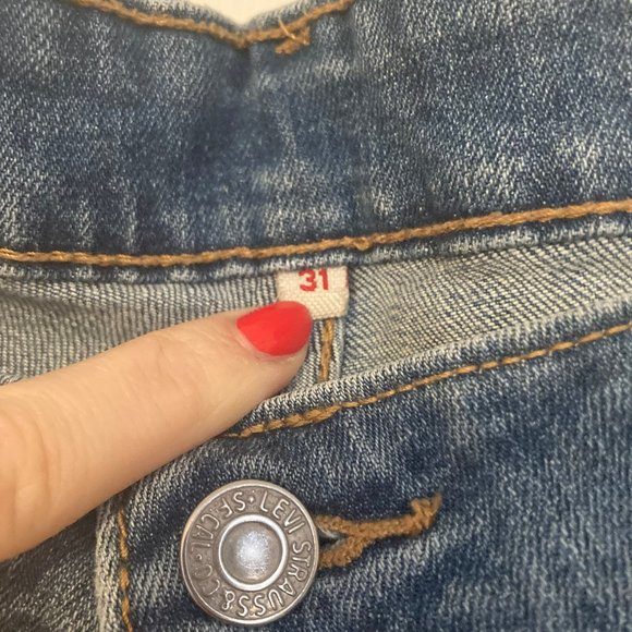 70s/Y2K Style Retro Levi's High Waist Flare W31 - Picture 5 of 6